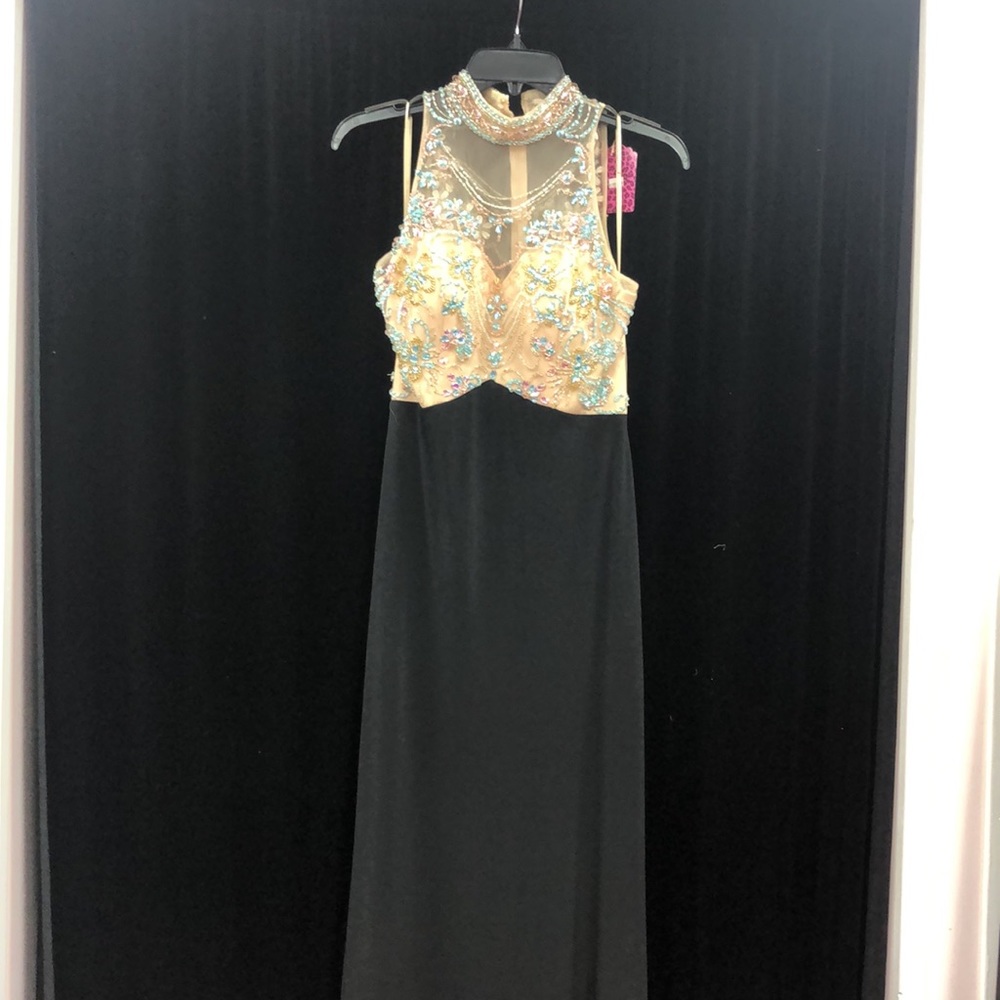 NWT BLACK JERSEY DRESS